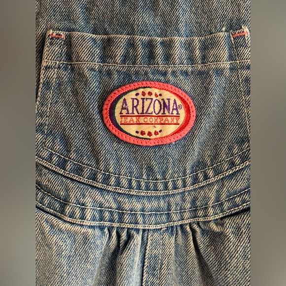 Girls Denim Arizona Jean Company Overalls (3T) - Picture 2 of 4